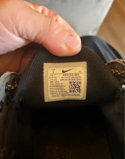 Zapatillas deportivas Nike Air Max negras - miniatura 3