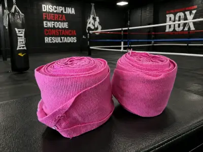 Vendas de Boxeo Rosadas para Entrenamien usadas - miniatura 1