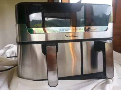Freidora de Aire Moulinex Dual Easy Fry & Grill - miniatura 1