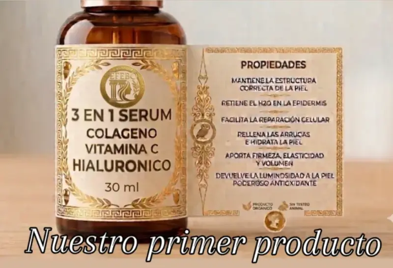 Serum 3 en 1 con Colágeno y Vitamina C