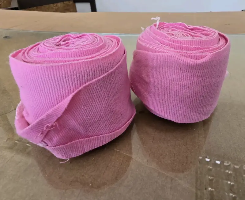 Vendas de Boxeo Rosadas para Entrenamien usadas - 2