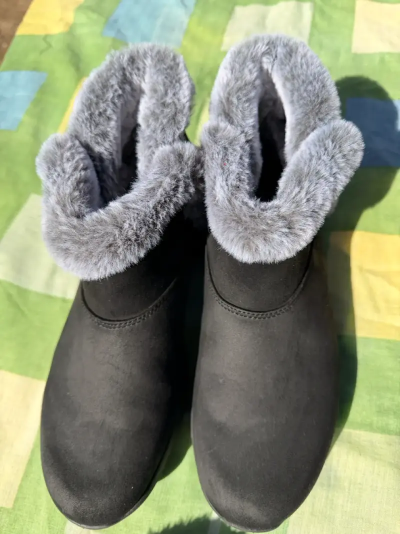 Botines de invierno Skechers con forro de f - 1