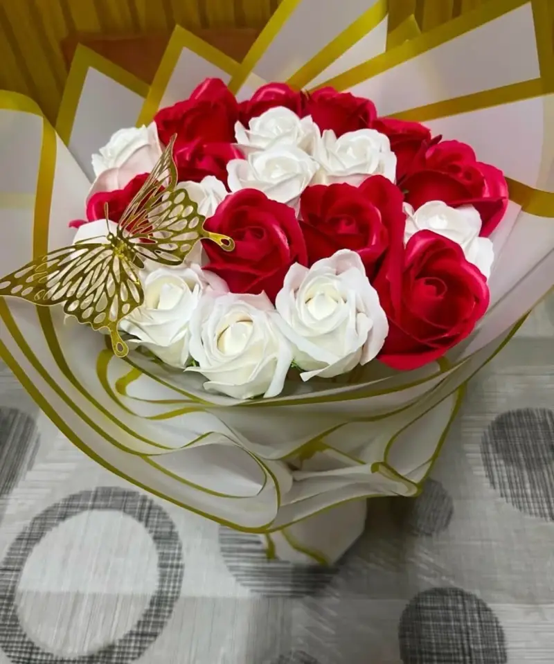 Ramo de flores eternas de jabón - 3
