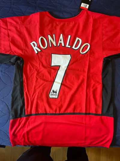 Camiseta Manchester United Ronaldo 2003-04 - miniatura 1