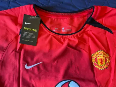 Camiseta Manchester United Ronaldo 2003-04 - miniatura 3