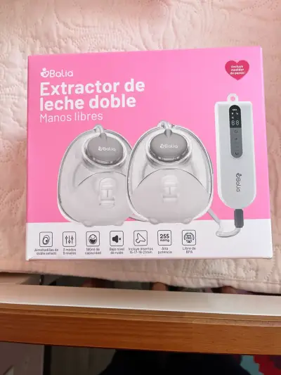 Extractor de Leche Doble Balia Manos Libres - miniatura 1