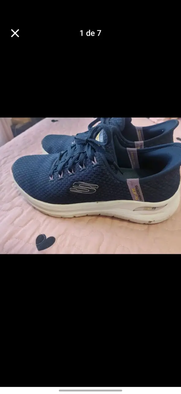 Zapatillas Skechers Azul Marino para Mujer - 3