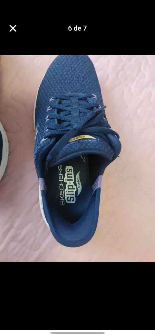 Zapatillas Skechers Azul Marino para Mujer - 6