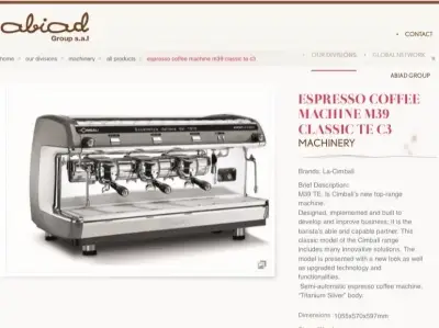 Máquina de Café Espresso La Cimbali M39 Classic - miniatura 2