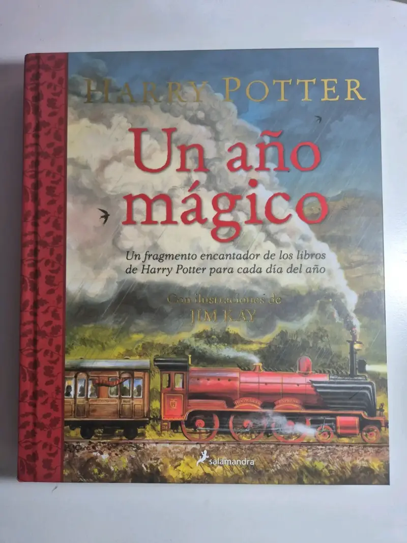 Libro Harry Potter Un Año Mágico con Ilustraciones - 1