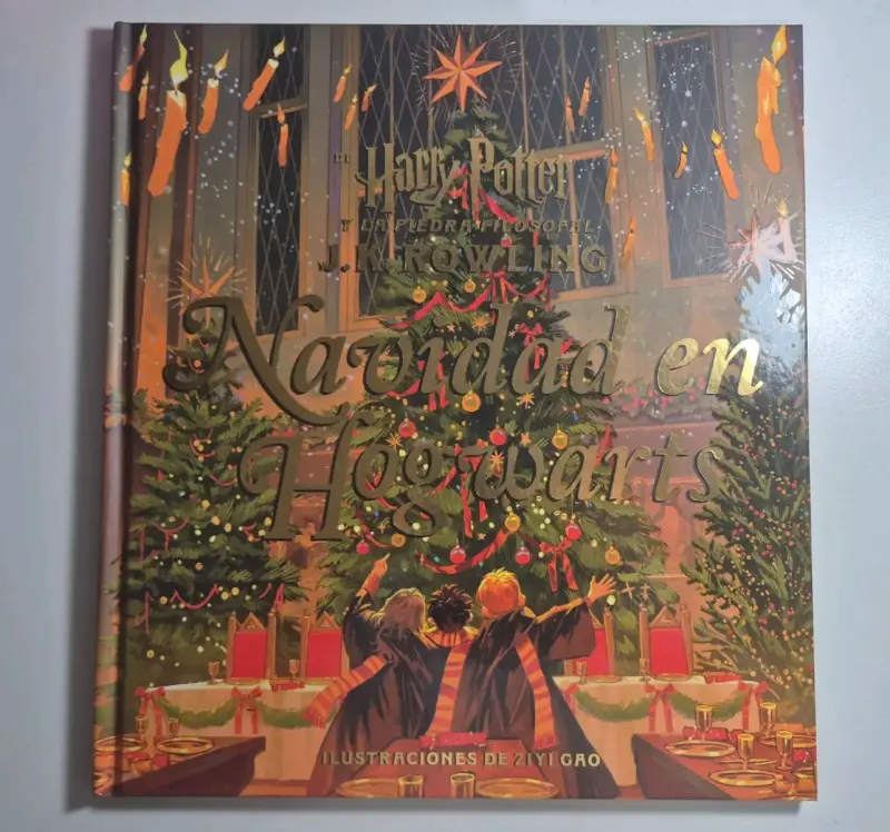 Libro Navidad en Hogwarts de Harry Potter - 1