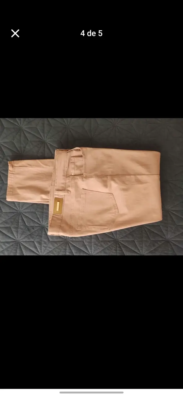 Pantalones damasco para mujer en buen estado - 1