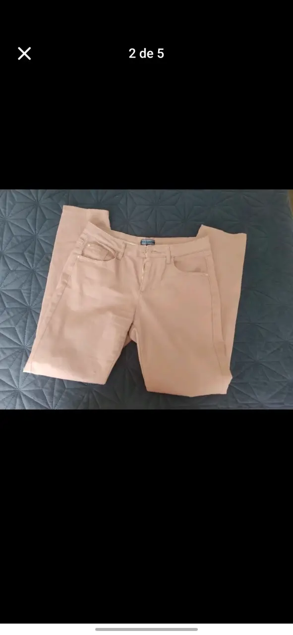 Pantalones damasco para mujer en buen estado - 2