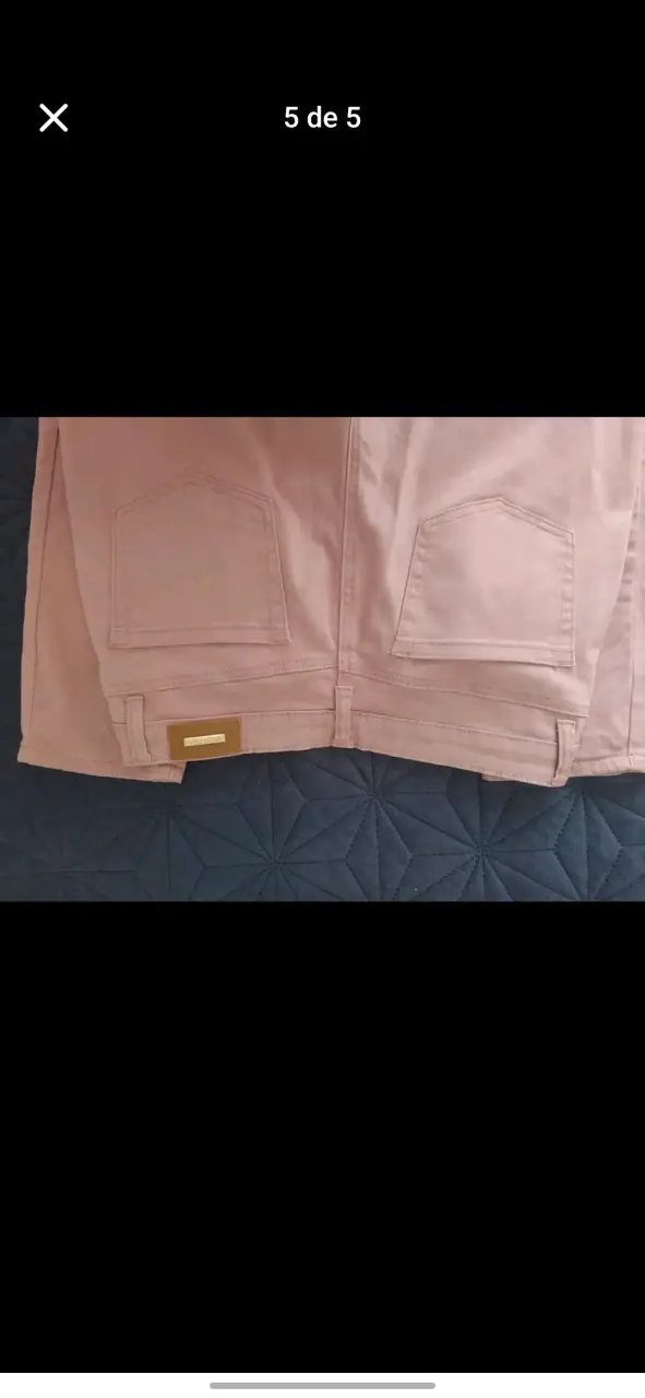 Pantalones damasco para mujer en buen estado - 3