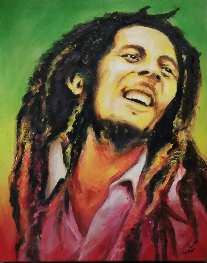 Cuadro Bob marley