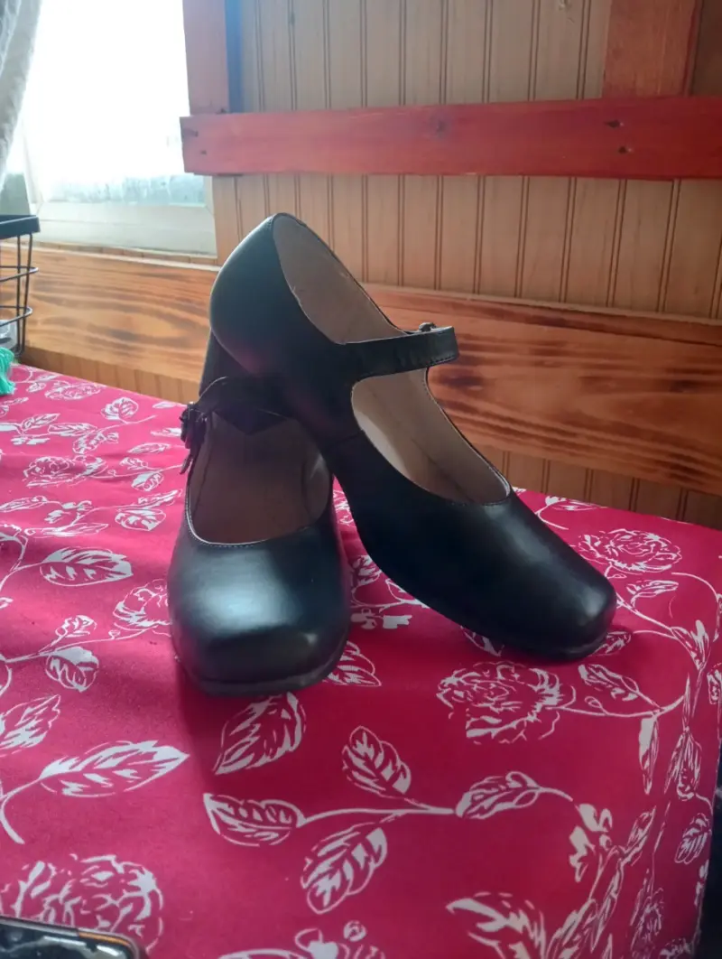 Zapatos de cueca negros para mujer - 2