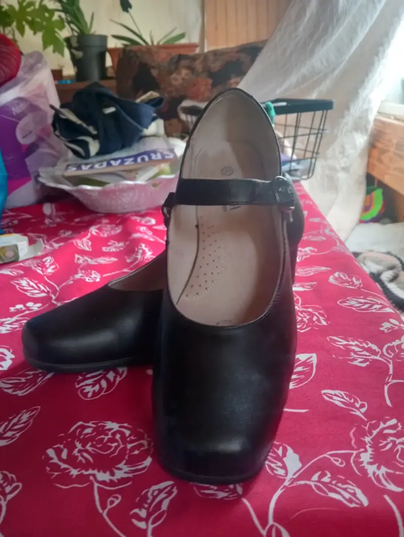 Zapatos de cueca negros para mujer - 3