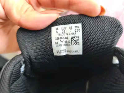 Zapatillas negras Puma originales - miniatura 3
