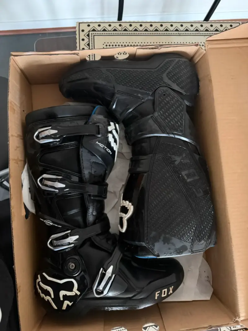 Botas de motocross Fox Motion negras - 1