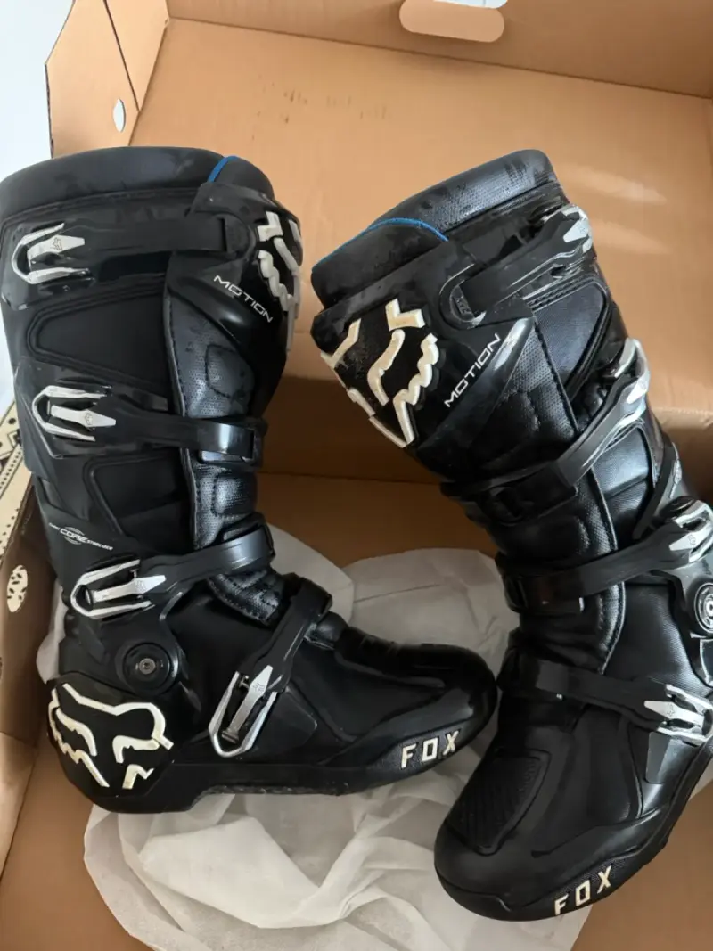 Botas de motocross Fox Motion negras - 2