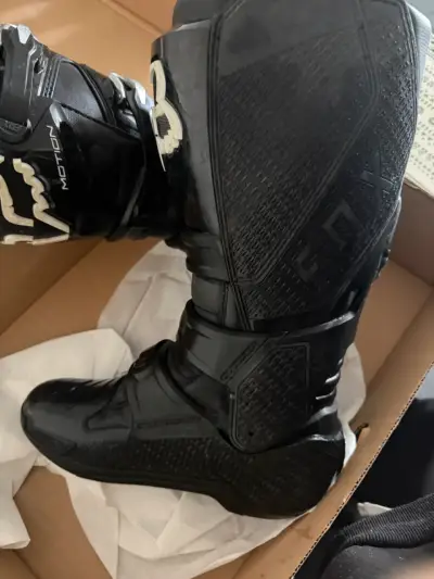 Botas de motocross Fox Motion negras - miniatura 3