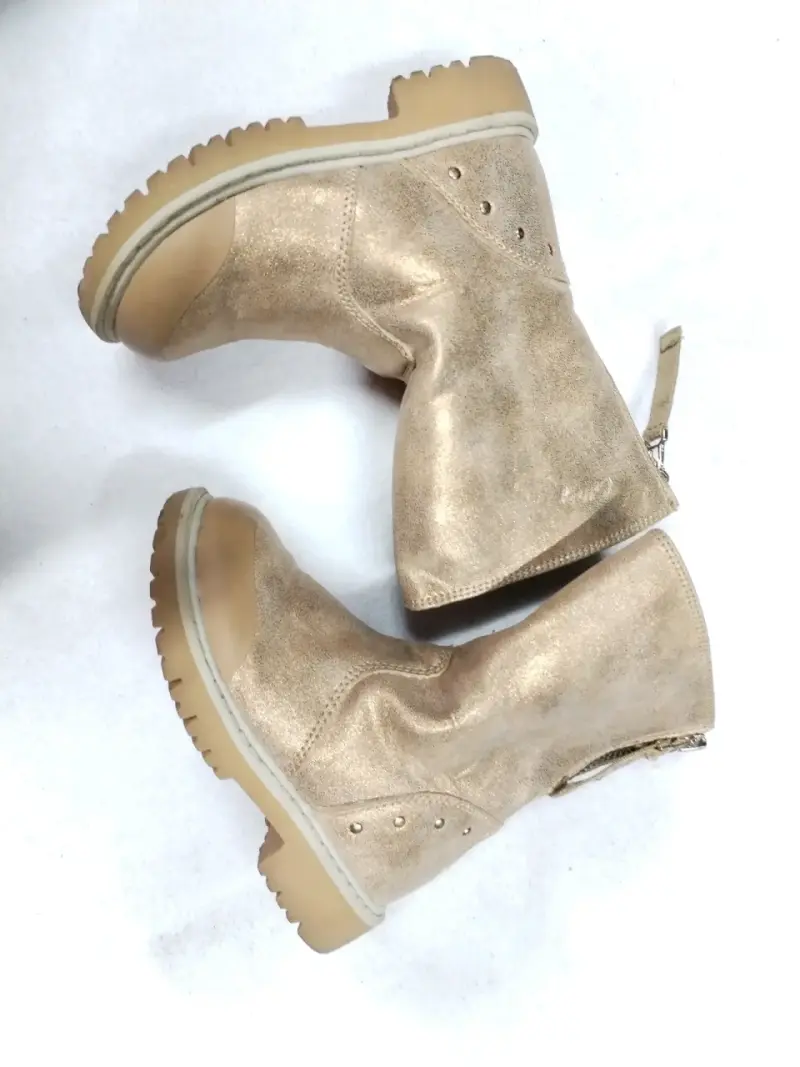 Zapatillas doradas para niños Calvin Klein - 4
