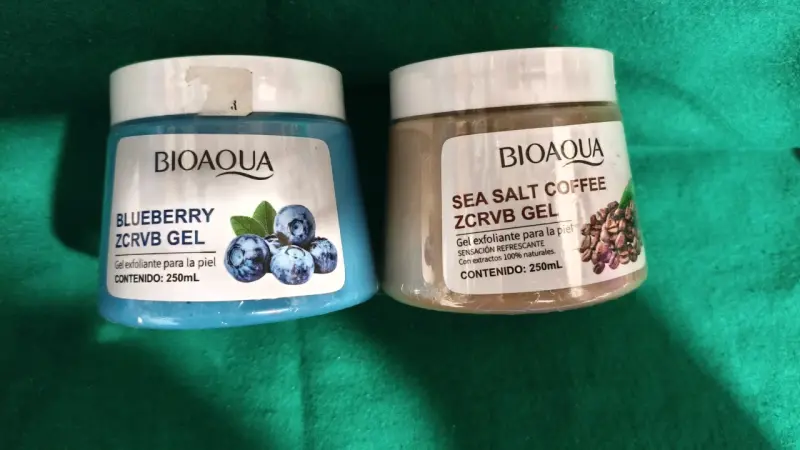 Exfoliantes Bioaqua Blueberry y Sea Salt Coff