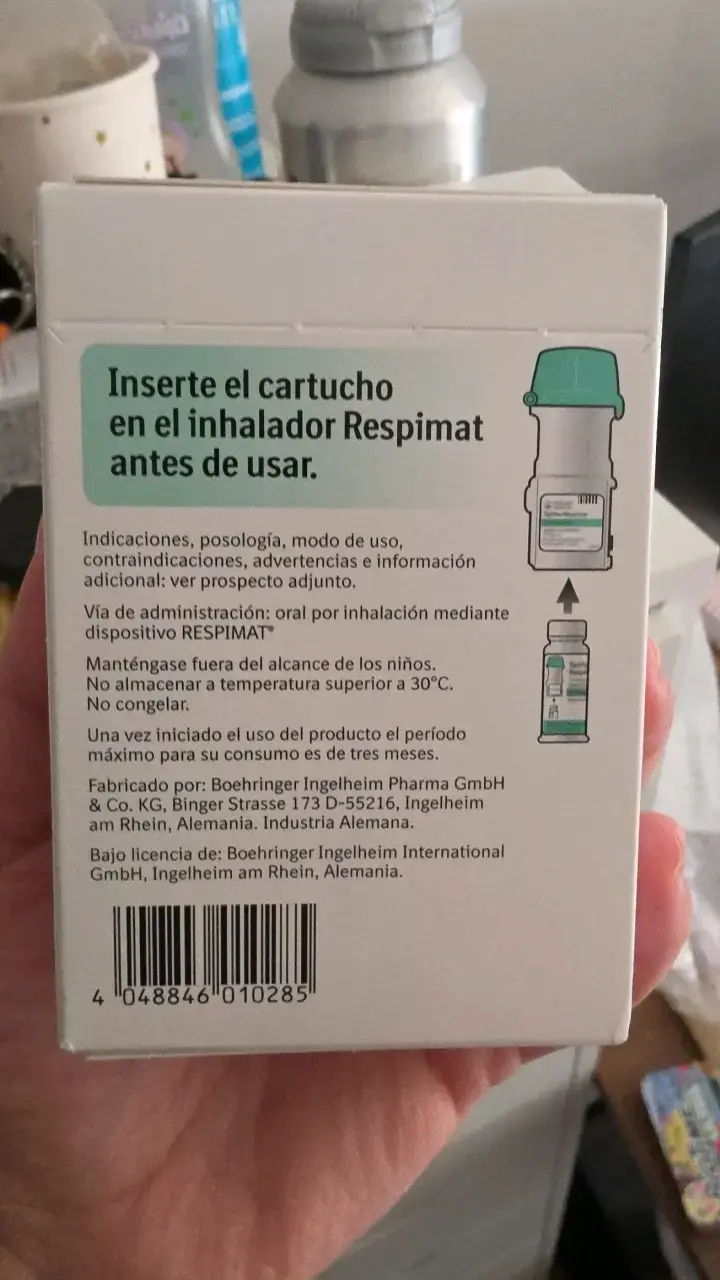 Inhalador Spiriva Respimat Tiotropio 2.5 mcg - 2