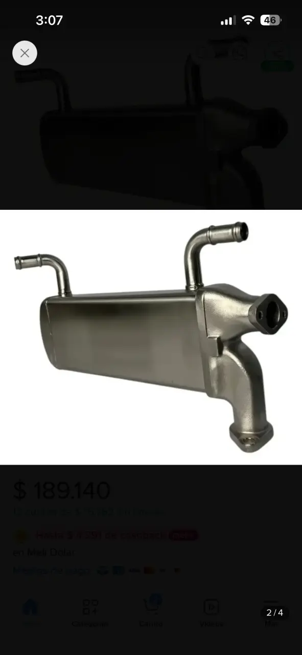 Enfriador EGR volkswagen Amarock