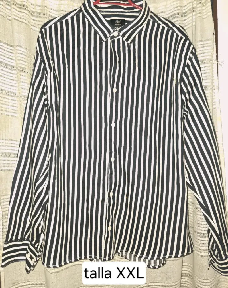 Camisa de rayas H&M talla XXL