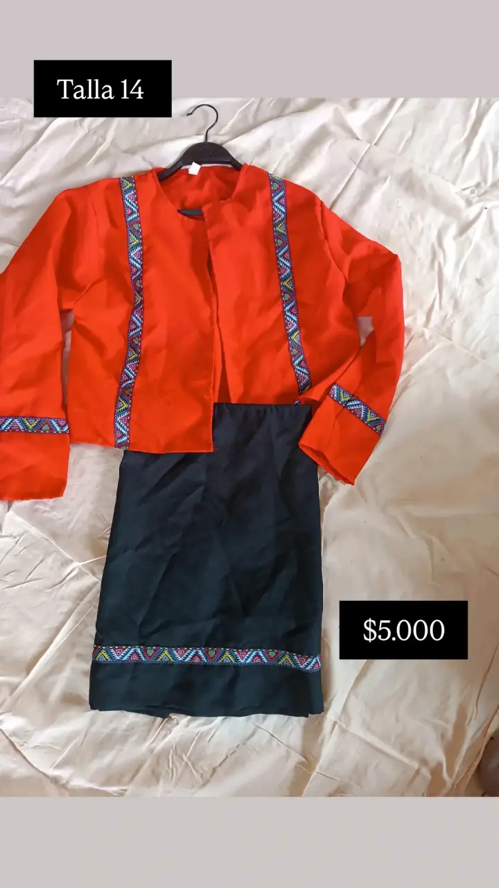 Traje de Danza Tradicional con Bordados - 2