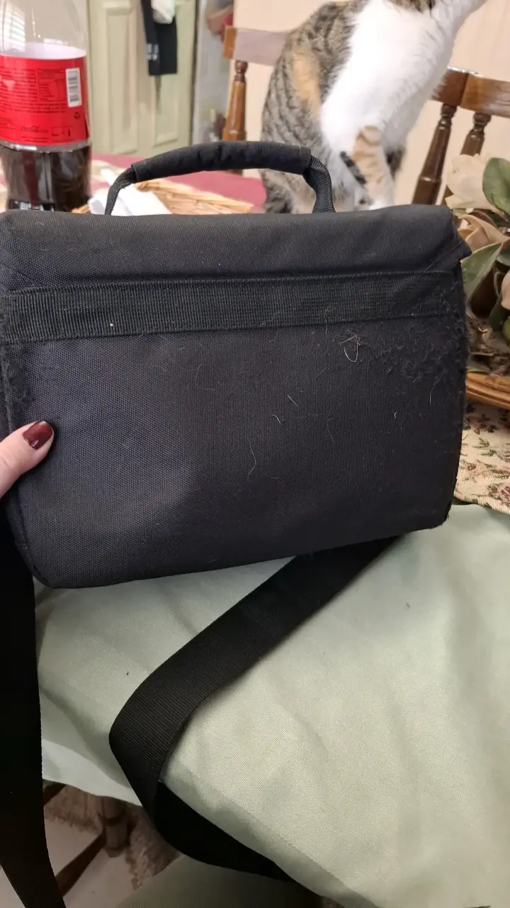Bolso para cámara Canon negro con compartimentos - 5
