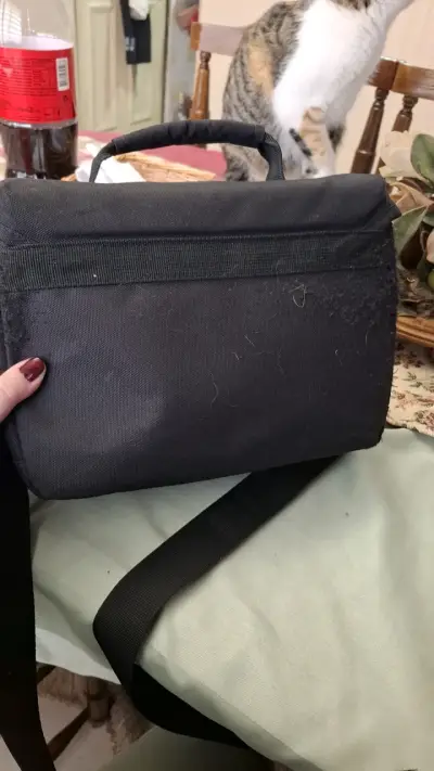 Bolso para cámara Canon negro con compartimentos - miniatura 5
