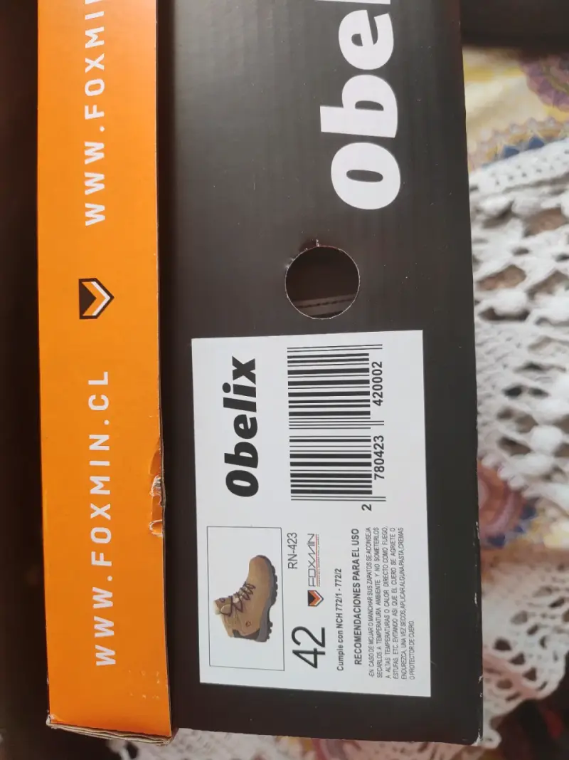 Bototos de seguridad Obelix color beige - 3