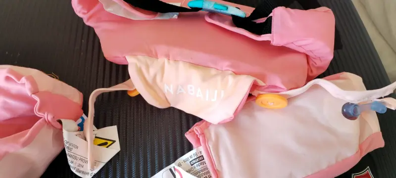 Chaleco de Natación Infantil Nabaiji Rosa - 1