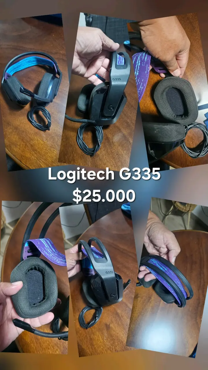 Auriculares Logitech G335 con micrófono