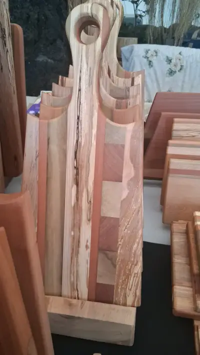 Tablas de cortar de madera artesanal - miniatura 2