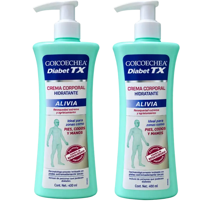 Pack 2 crema Hidratante Goicoechea Diabet TX 40 - 1