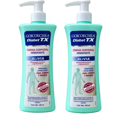 Pack 2 crema  Hidratante Goicoechea Diabet TX 40 - miniatura 1