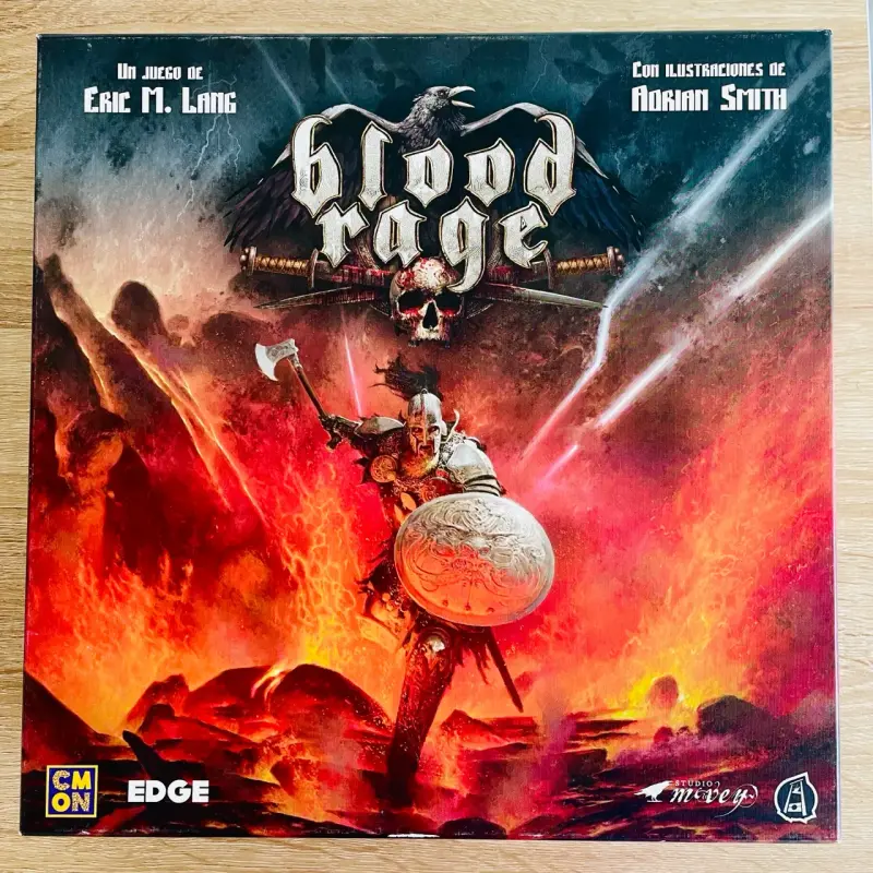 Juego de mesa Blood Rage con miniaturas - 1