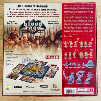 Juego de mesa Blood Rage con miniaturas - miniatura 2