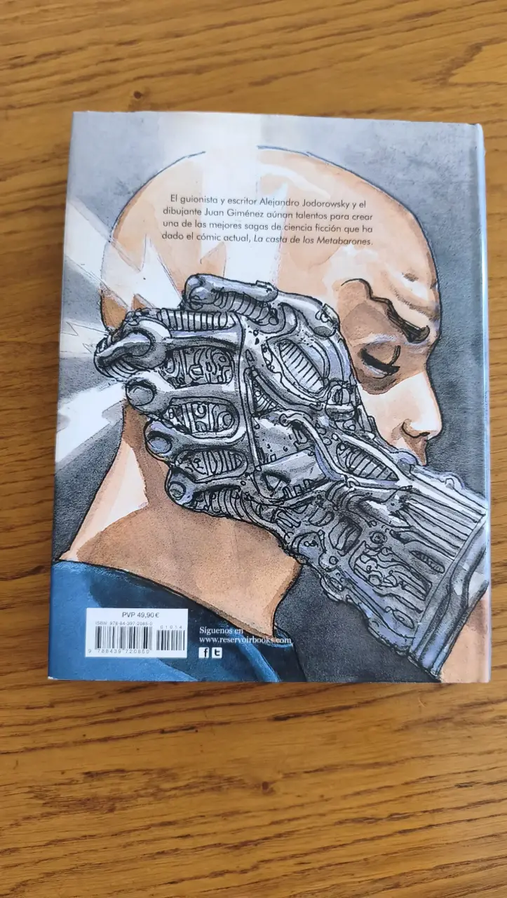 Cómic La Casta de los Metabarones de Jodorowsky - 3