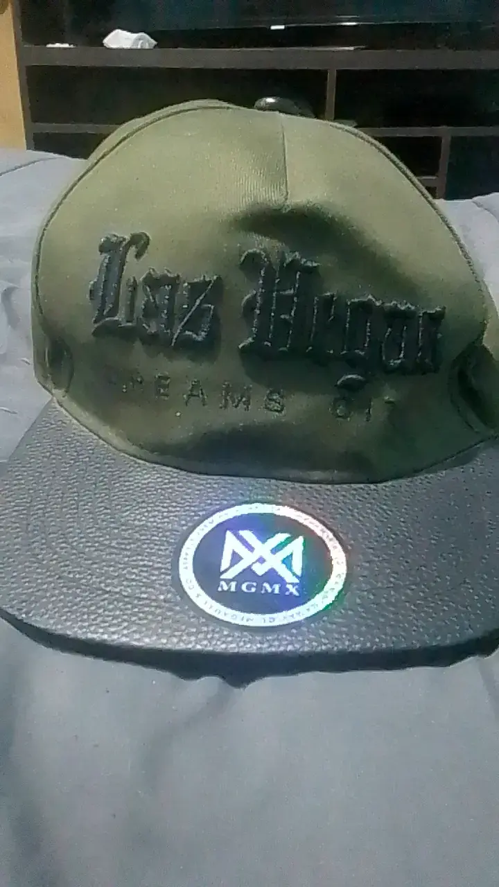 Gorra verde estilo Las Vegas MGMX - 3