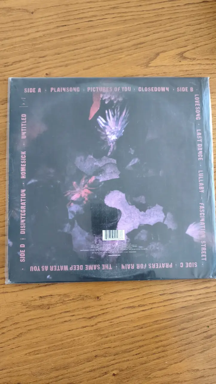 Vinilo The Cure Disintegration en buen estado - 2