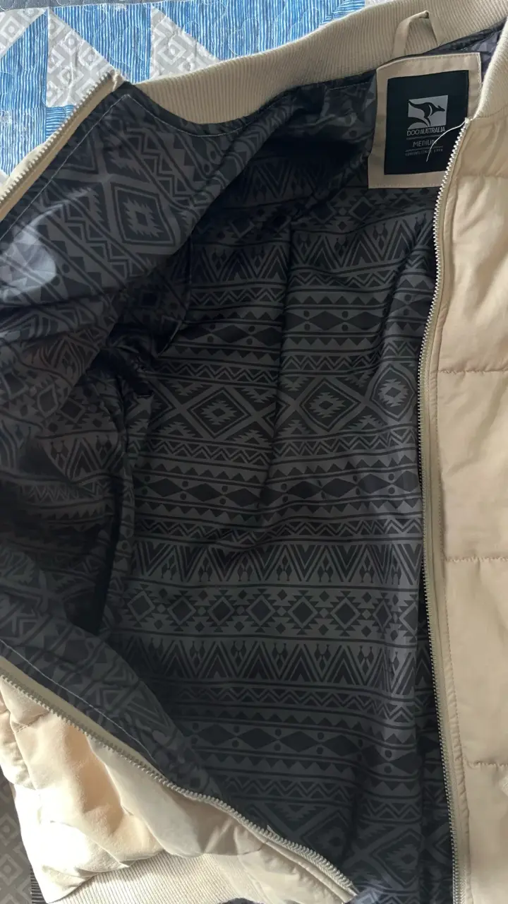 Chaqueta acolchada beige Doo Australia - 3