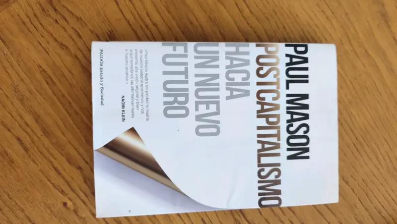 Libro 'Postcapitalismo' de Paul Mason - 1
