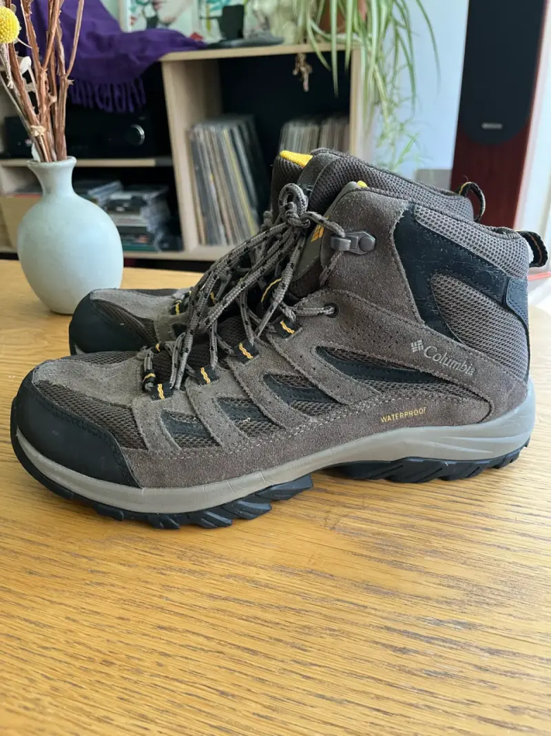 Botas de senderismo impermeables Columbia marrón - 1