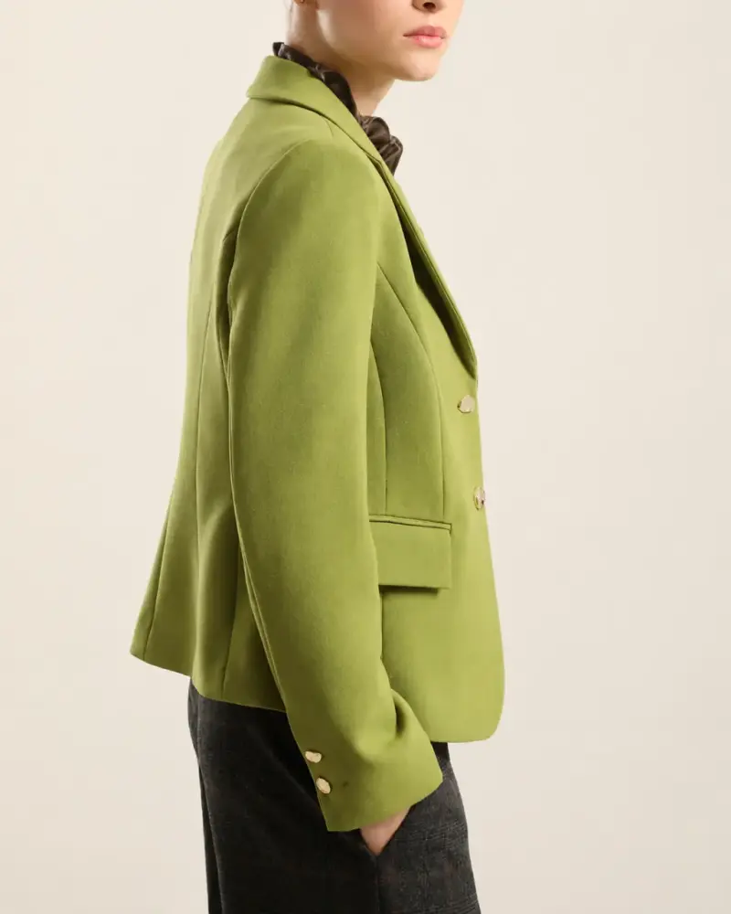 Blazer verde pistacho Marca Liolá temporada 2026 - 6