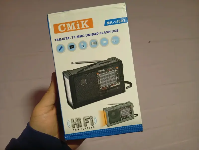 Radio portátil CMIK MK-148BT con USB y Bluetooth - 2