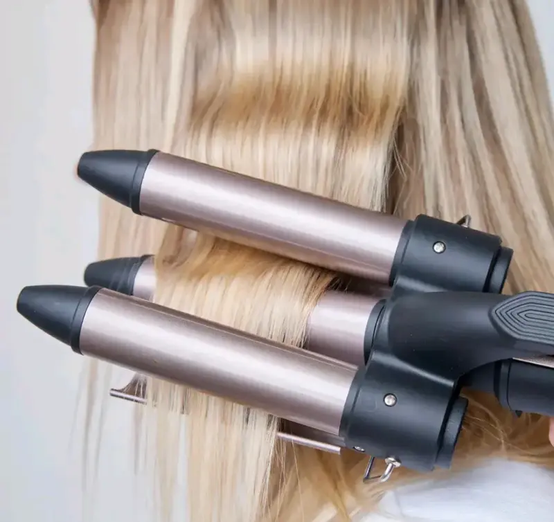 Rizador de Pelo Triple Barril Profesional - 1